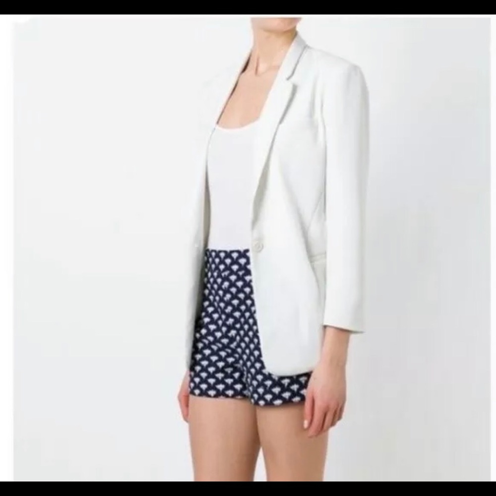 Diane Von Furstenberg Shorts Midnight Blue Size:10